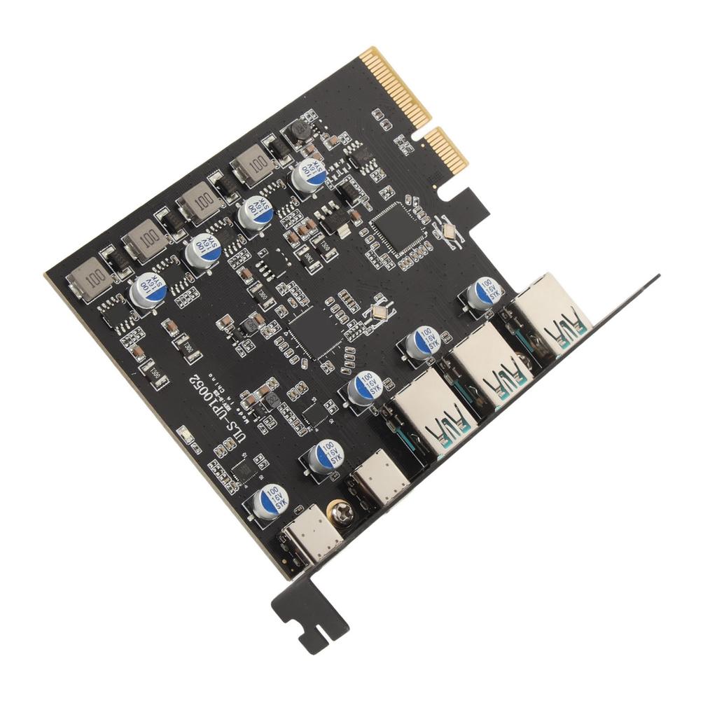 Карта расширения PCIE to Type C 20 Гбит/с Super Speed USB3.2 Gen2 PCI Express Host Card для Windows 7 8