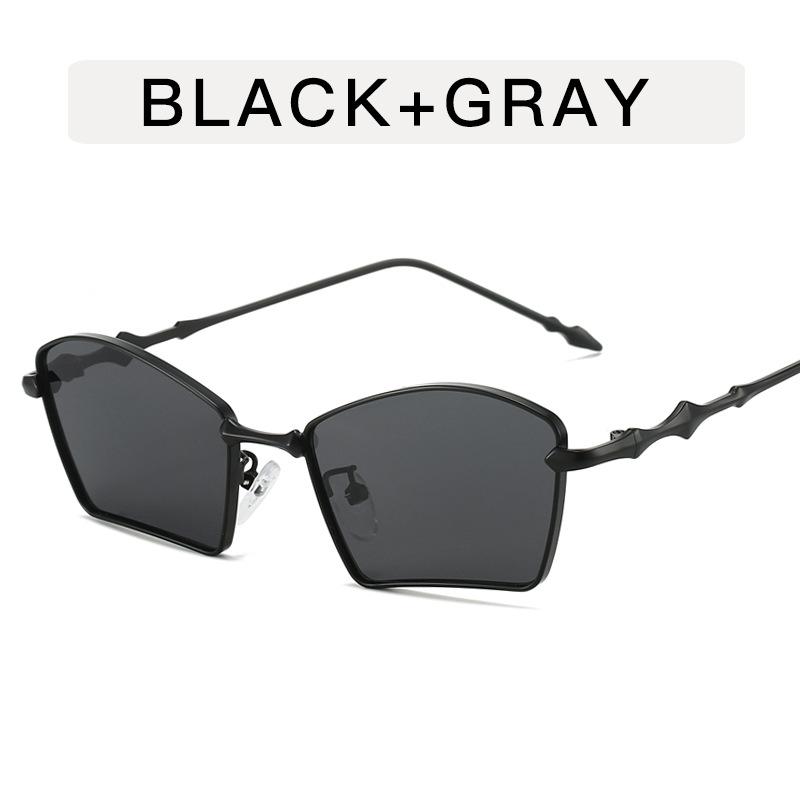 Модные солнцезащитные очки Металлические солнцезащитные очки