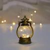 Handheld Party Props Battery Powered Halloween Lamp Small Oil Lamp Led Candle Light Halloween Decor