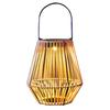 Outdoor Solar Lantern IP65 Waterproof Solar Hanging Lantern Light Outside Big Rattan Solar Light for Yard Garden Home Decoration