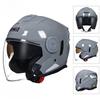 Motorcycle 3/4 Helmet Cycling Helmet Bluetooth Headset Motorcycle Helmet Electric Car Women's Helmet