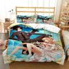Fashion SAO  Art Print Three Piece Bedding Set Fashion Article Boys Or Adults For Beds Quilt Covers Pillowcases Bedding Set