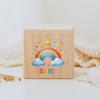 Personalized Money Box Custom Name Wooden Money Boxes Cute Child Coin Bank  Coin Collection Case Birthday Holiday Gifts for Kids