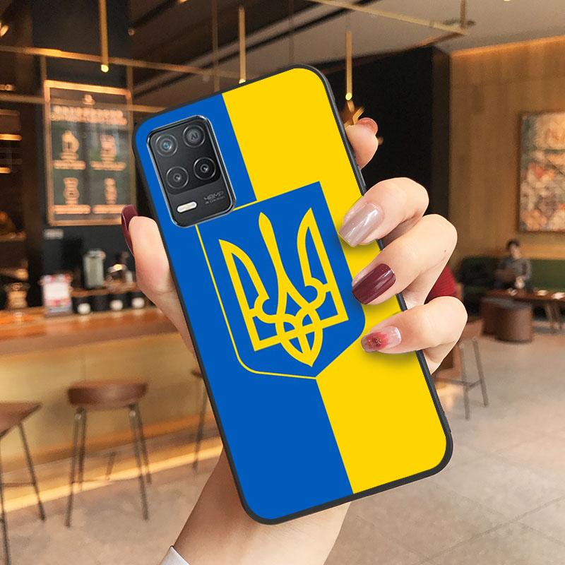Чехол для телефона с флагом Украины для OPPO Realme GT 2 Pro X2 Pro XT C25S 8 7 6 Pro 6i Realme GT Master C3 C21 C21Y C11 X3 SuperZoom