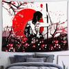 Japanese Samurai Tapestry Wall Hanging Bedroom Room Art Decoration Wall Art Decoration Background Cloth
