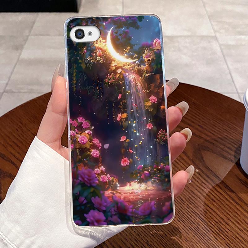 Чехол для iPhone 4/4s/5/5s Прозрачный Роскошный Милый Сердце Любви Кролик Забавный Мягкий Силиконовый Чехол из ТПУ для iPhone 4 4s 5 5s Задняя Крышка