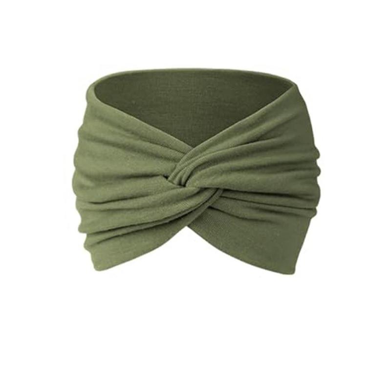 Women's Widened Headband Yoga Elastic Headband Running Headband Sports Sweat-absorbing Headband