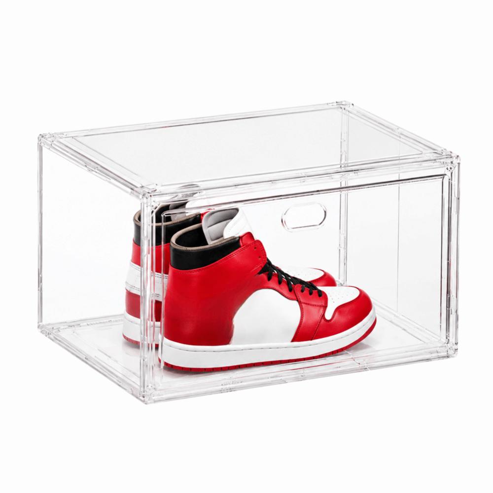 Plastic Shoes Storage Box Thickened Sport Shoe Display Case Model Display Box For Home