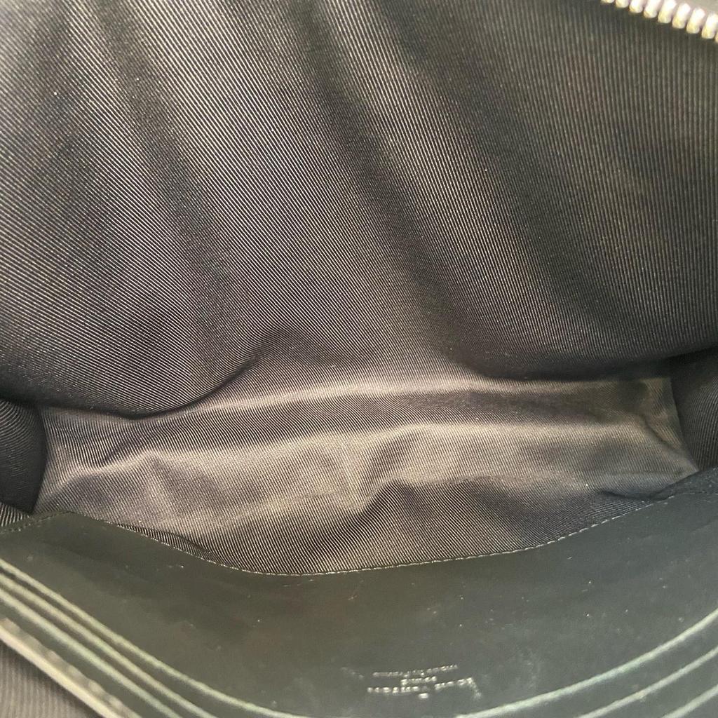 [Б/У] Louis Vuitton Pochette Voyage MM 'Черный холст Damier Graphite' - Очень хорошее состояние #CQWEFY