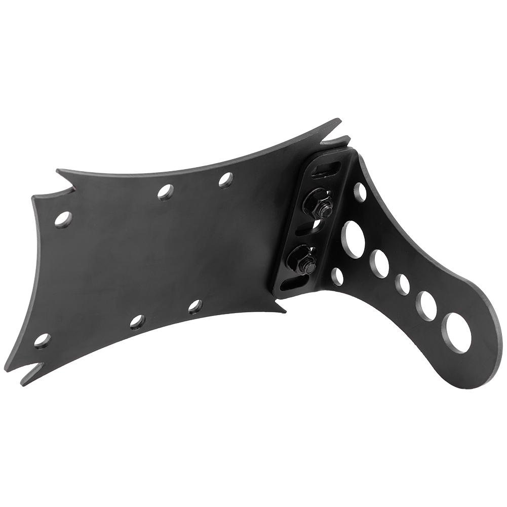 Motorcycle Retro Side Mount License Plate Tag Holder Bracket
