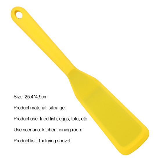Хорошая лопатка для жарки с антипригарным покрытием для приготовления рыбы, длинная ручка, силиконовая сковорода, лопатка для жарки