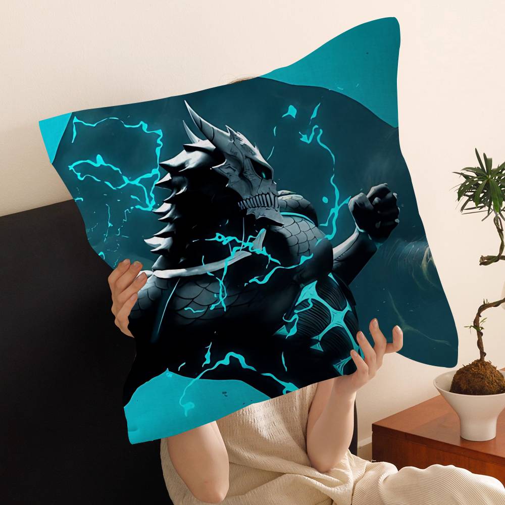 Animation K-Kaiju No.8 Lucky Dragon Pillow Cover Sofa Cushion Cover Home Room Decoration Children Gift