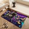 J-JoJo's Bizarre Adventure Bathroom Mat Kids Room Bedroom Decoration Balcony Anti-Slip Doormat Living Room Bedside Area Rugs