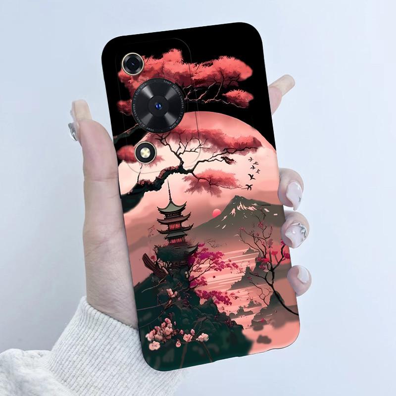 Case For Huawei Nova Y72 Butterfly Floral Girl Design Soft TPU Silicone Back Cover For Huawei Nova Y 72 MGA-LX3 Enjoy 70 Fundas