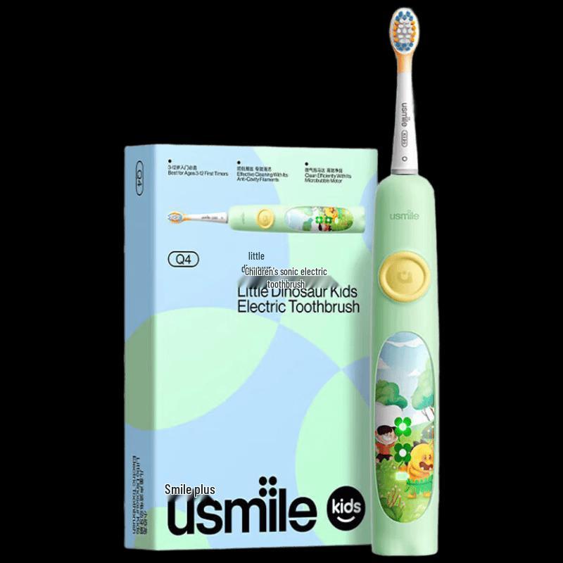 usmile Q4 Little Dinosaur Children's Sonic Electric Toothbrush CN plug (adapter included)