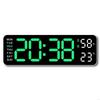 62KD Adjustment Brightness Digital Clock with Alarm and Week Date Temperature Display