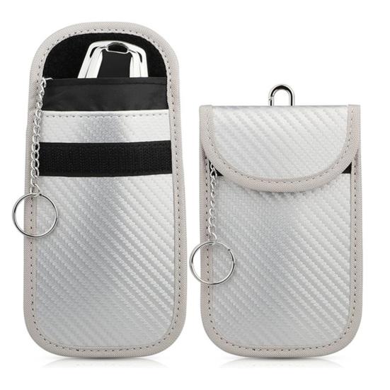 Сумка Фарадея, органайзер для хранения ключей от машины, износостойкий противоугонный портативный чехол для ключей с блокировкой сигнала, чехол Фарадея