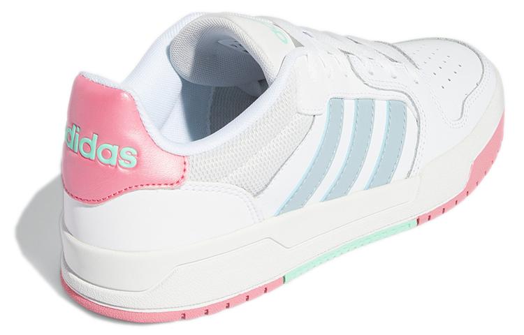 adidas Кроссовки Entrap для скейтбординга, уютные, износостойкие, 'Белый Розовый Синий', Женские GZ6807