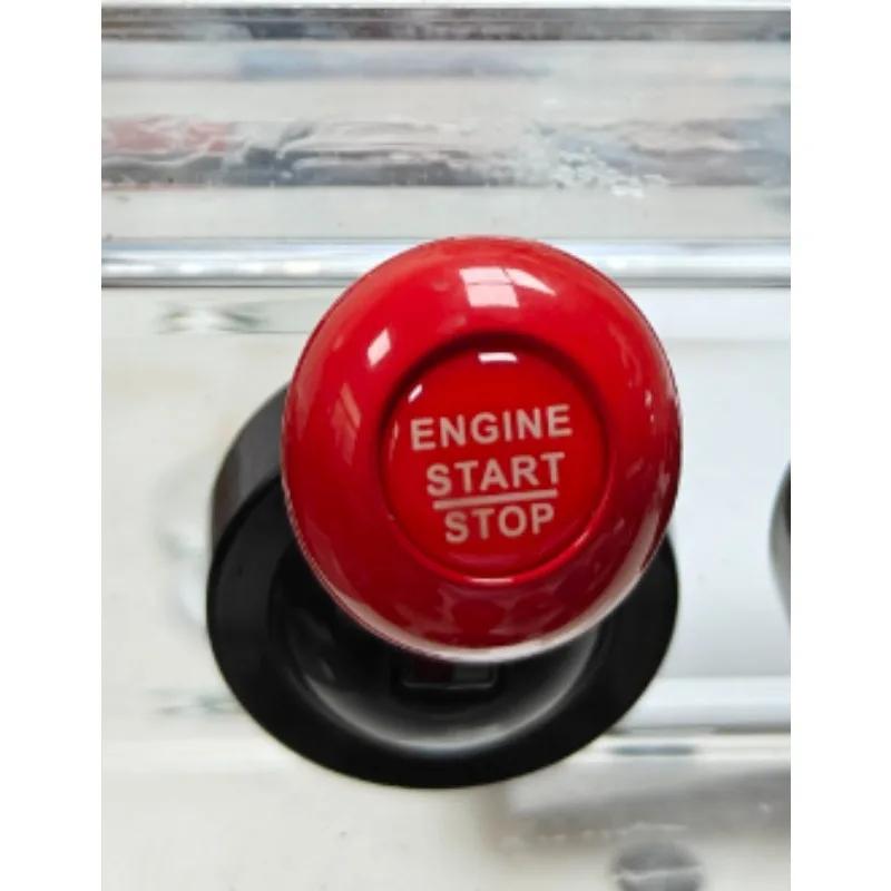 Automotive One Touch Start Button Push To Start Rocker Lever Retro Joystick Decoration Car Interior Accessories Gift