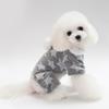 Soft Fleece Dog Pajamas Jumpsuit Winter Dog Clothes Star Pattern Warm Comfortable Jumpsuits Coat for Small Dogs Puppy Dog Cat Clothing Jumpsuits