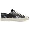 Converse Jack Purcell Gold Standard Открытая улыбка Цветок кешью Удобные Универсальные Низкие парусиновые кеды Унисекс Кроссовки Черный Белый Серый 171724C