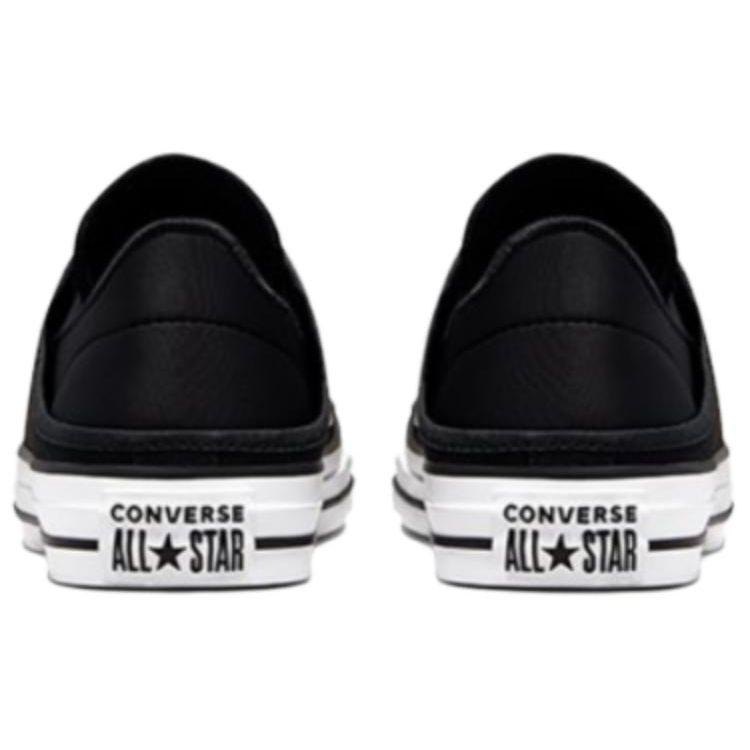 Converse Chuck Taylor All Star Простые Удобные Прочные Дышащие Низкие Кеды из Канваса Женские кроссовки Черные A03075C