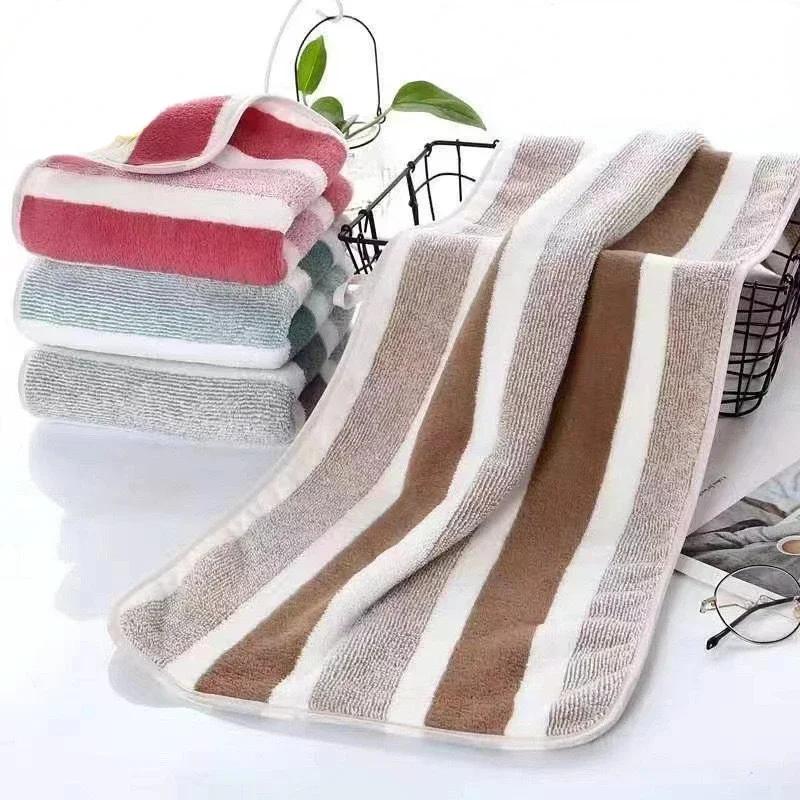 Thickened Absorbent Bath Towel Soft Face Towel for Home Bath Towel Cozy Towels for Daily Use Both Adult and Children
