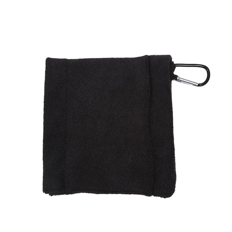 Креативное маленькое полотенце для гольфа с зажимами, портативное маленькое карманное полотенце для гольфа, аксессуары для чистки