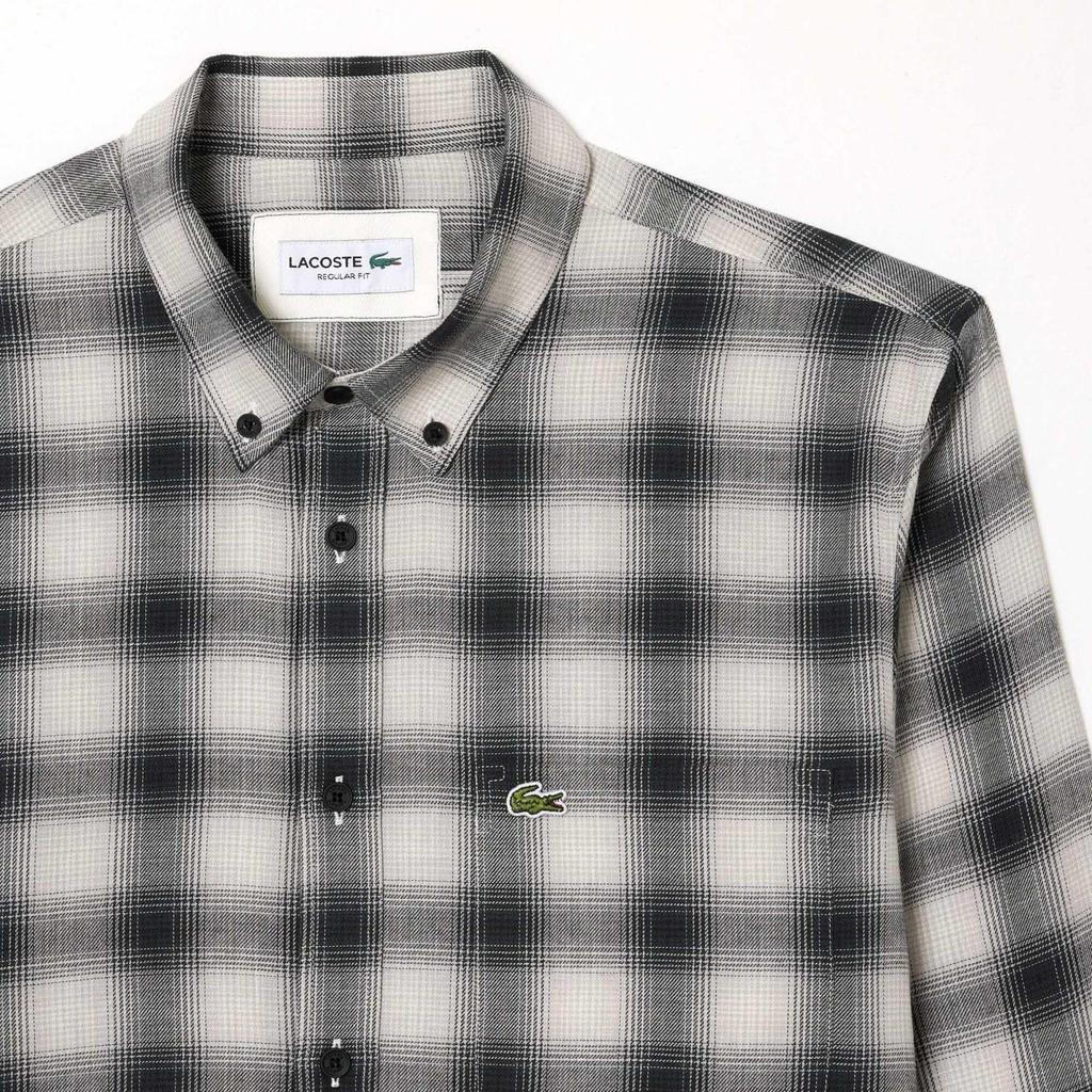 Lacoste Mens Flannel Regular Shirt