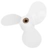7 1 2 X7 Boat Propeller 3 Blade 6E0 45943 00 EL Aluminium Alloy for 4 Horsepower 5 Horsepower Outboard Engine Right Hand