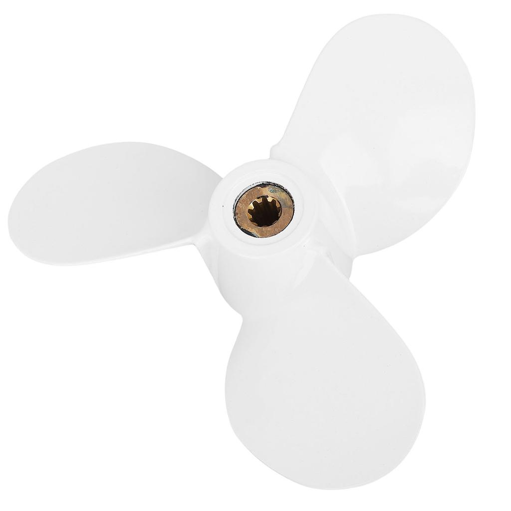 7 1 2 X7 Boat Propeller 3 Blade 6E0 45943 00 EL Aluminium Alloy for 4 Horsepower 5 Horsepower Outboard Engine Right Hand