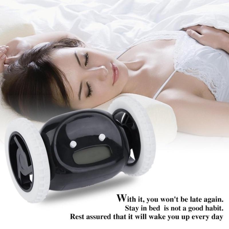 Modern Home Decor Electronic Alarm Clock With 360 Degree Rotation