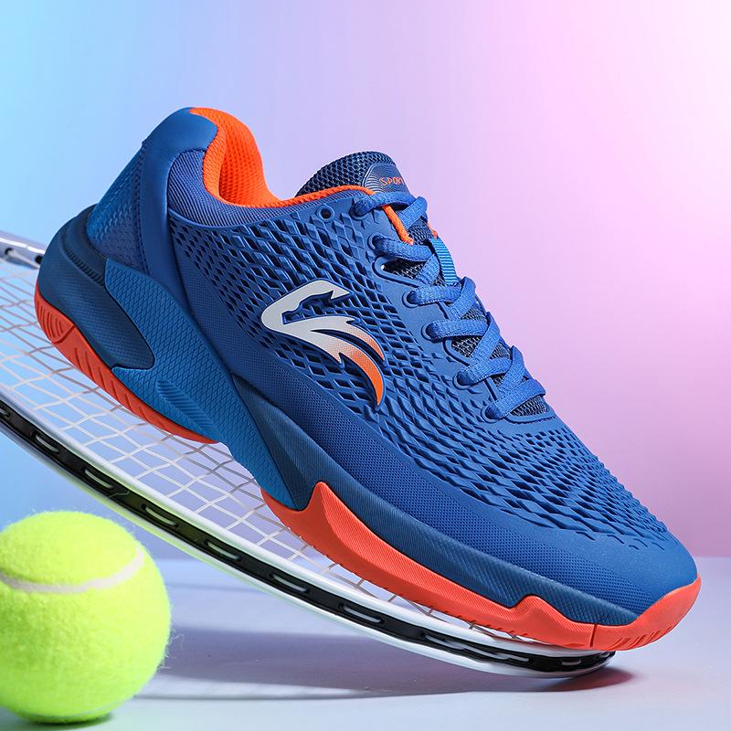 Tennis shoes Shock-absorbing and wear-resistant sports shoes Lightweight tennis shoes Men's and women's same training shoes