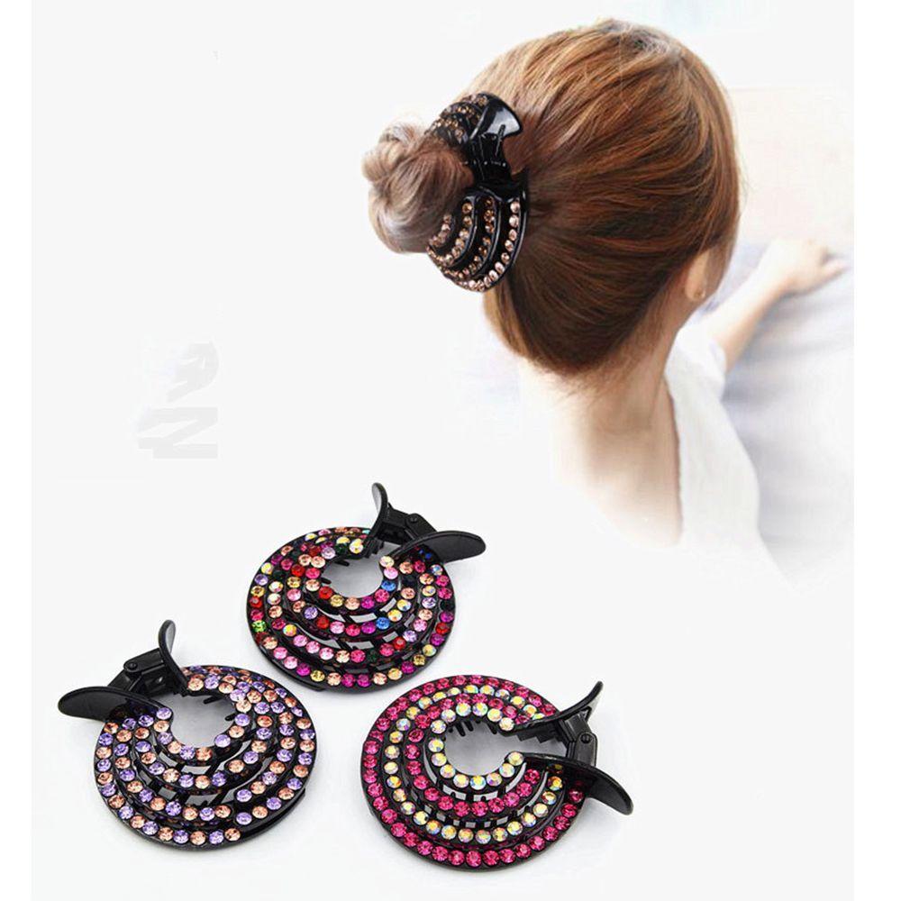 Ponytail Buckle Hairgrip Hair Clips Hair Claw Hair Pins Hair Accessories Clamps Hair Bun Holders