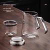 YIHUTEA Heat-Resistant Glass Tea Pot with Tea Infuser