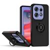 Armor Matte Case For Motorola Moto Edge 50 Pro Fusion Ultra Edge 2024 Cover Ring Magnetic Holder Stand Shockproof Coque Fundas