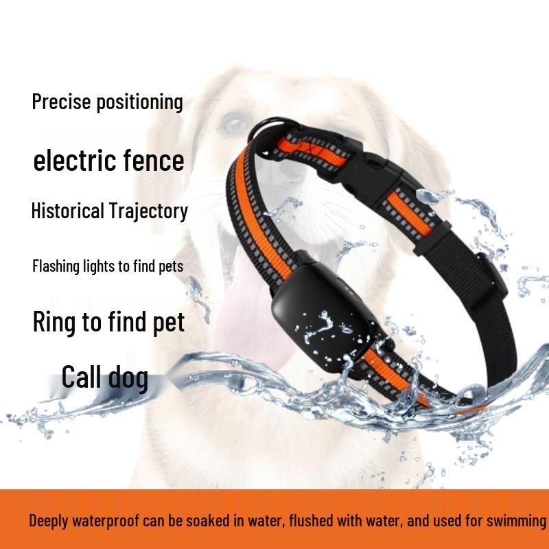 Smart GPS Pet Collar: Water-Resistant, Anti-Lost Locator for Small Dogs and Cats