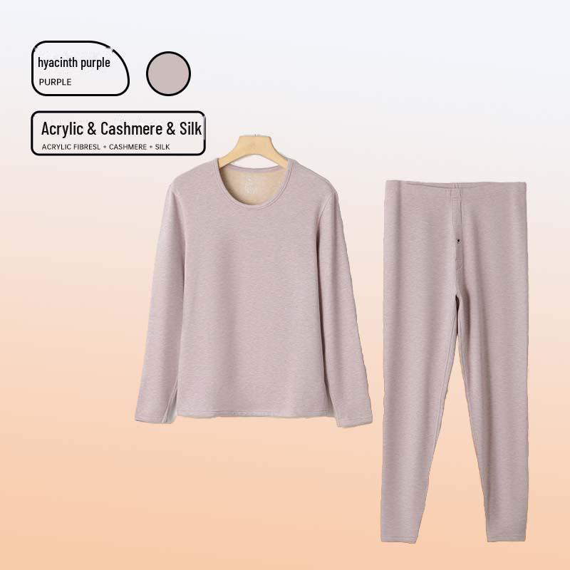 Термобелье из кашемира и шелка осень-зима: Теплый костюм для мужчин и женщин