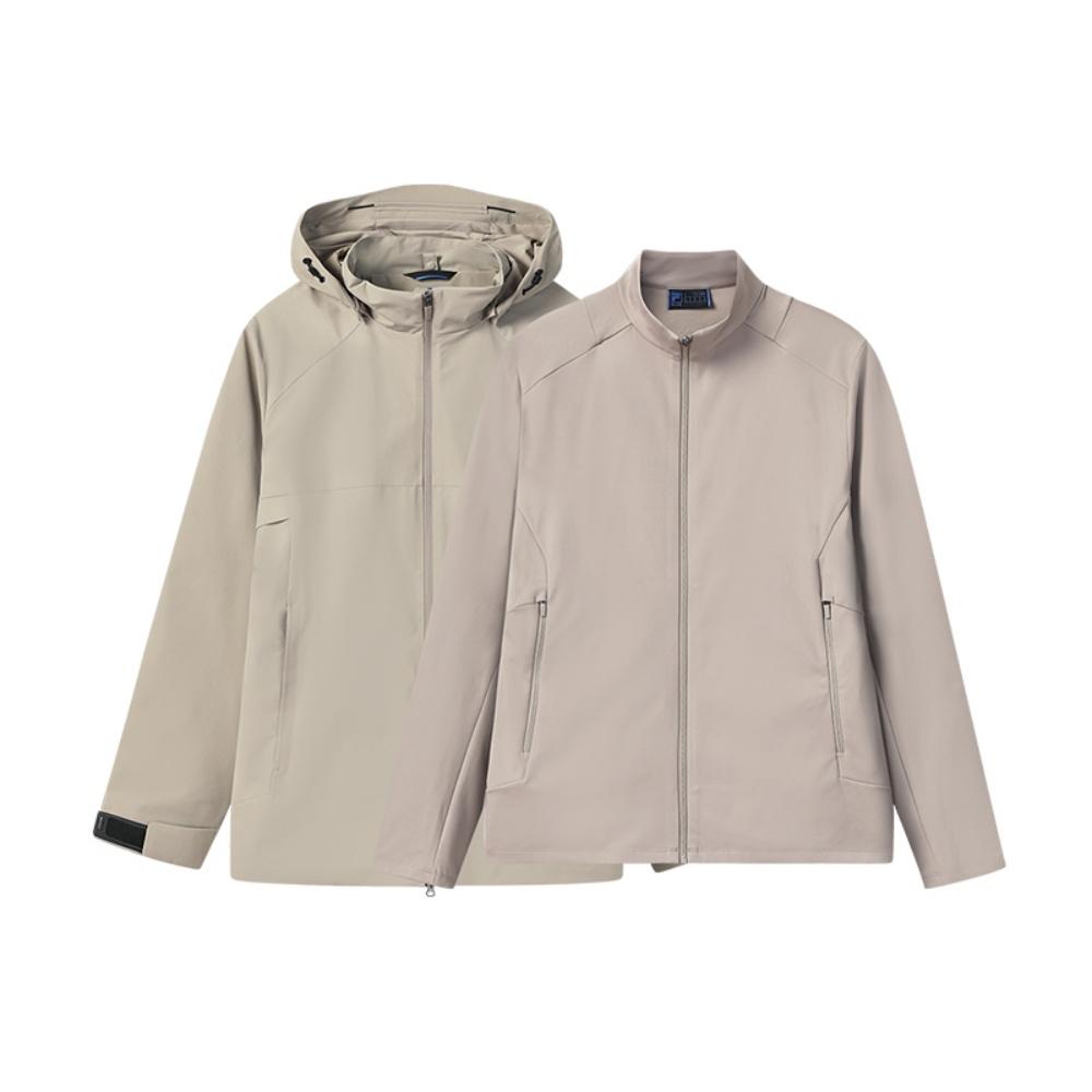 Fila Куртки Мужские Лунный Метеорит Серый С капюшоном На флисовой подкладке Другие F11M542707FGY