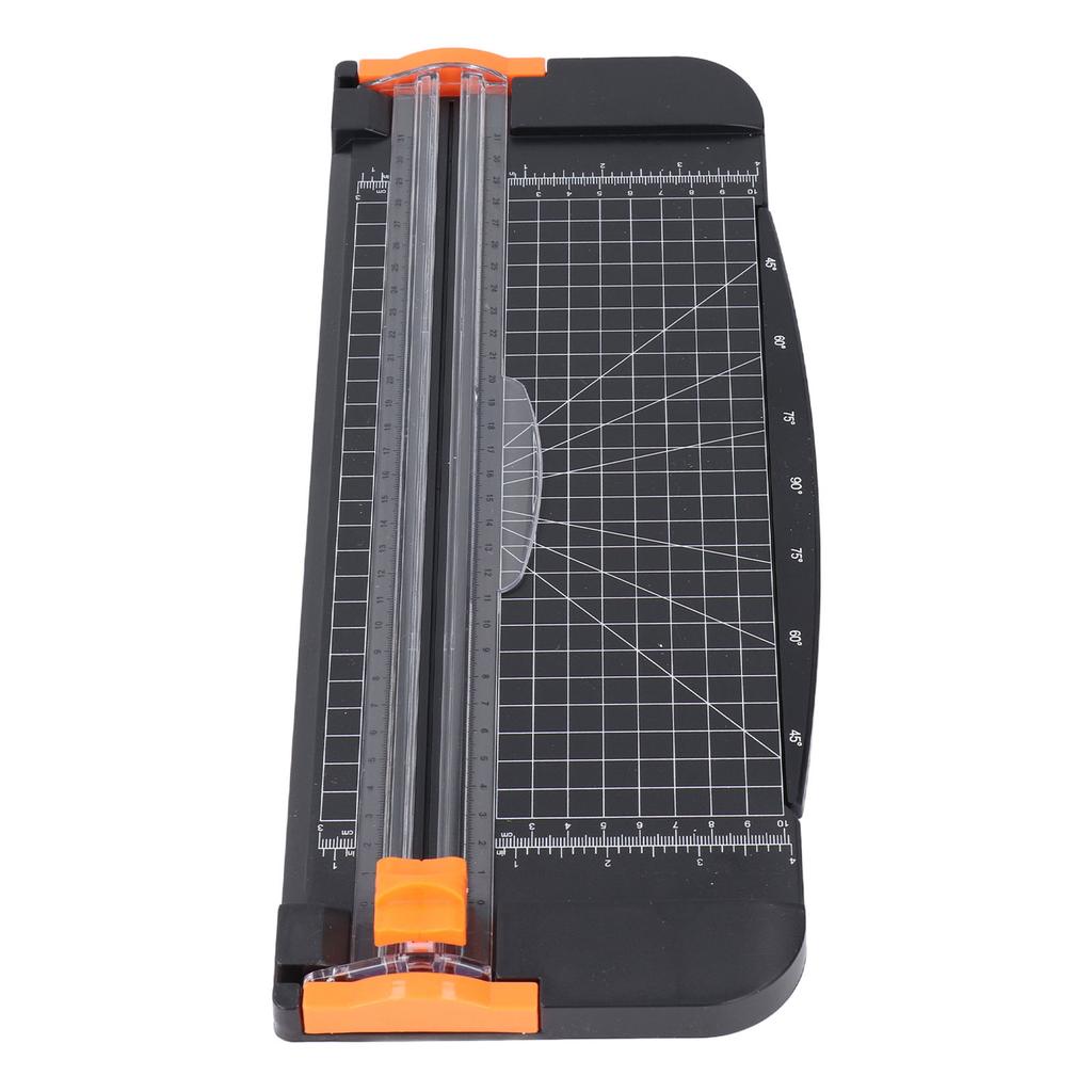 Paper Cutter 12in A4 Office Trimmer Crafting Scrapbooking Tool with Security Guard Side Ruler