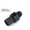Universal Fuel Pressure Gauge Liquid 0-100Psi Oil Press Gauge 1/8" NPT With An 6 Fuel Pressure Take Off Fitting 6An Adapter