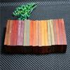2Pieces Natural Wood Material Handmade Kitchen Knife Handle Board Solid Raw Material Carved Log Crafts Production Panel