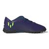 Adidas Детские кроссовки Nemeziz Messi 19.3 Turf J Tech Indigo Blue Signal-Green Glory-Purple EF1811