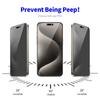 ENKAY HAT PRINCE For iPhone 16 Pro Max Tempered Glass Film Anti-Spy Privacy Protection Screen Protector