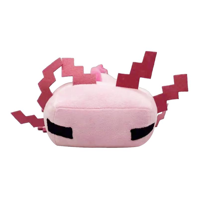 30cm Axolotl Plush Toys Creeper Spider Enderman Wolf Bat Zombie Dragon Cartoon Plush Doll Stuffed Toys Gift