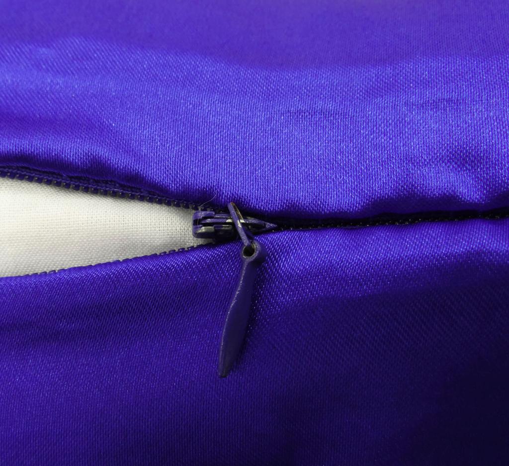 Твердая атласная шелковая подушка для домашнего декора