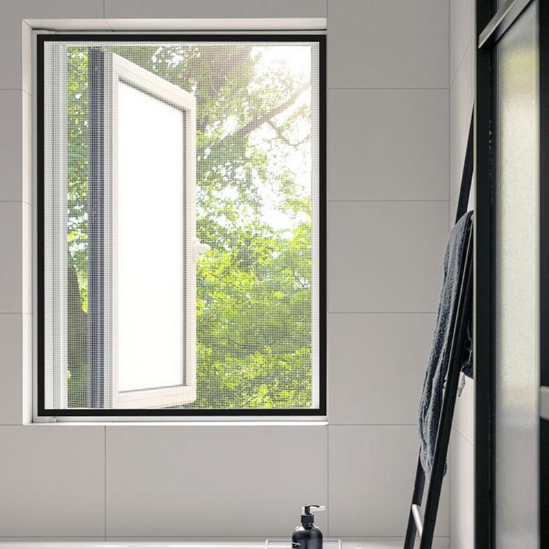Антимоскитное окно, молния, самоклеящаяся оконная сетка, москитная сетка, невидимая, антимоскитная