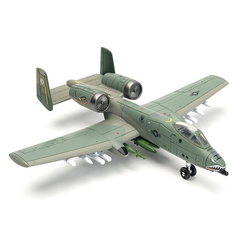1:72 Современных Военных Строительных Блока Игрушка Истребитель A-10 Армейские Вертолеты-Штурмовики Танк Модель-Пазл Коллекция Игрушек