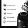 Braun Электробритва S9 Active 9077cc с 5-в-1 центром ухода и дорожным футляром для зарядки