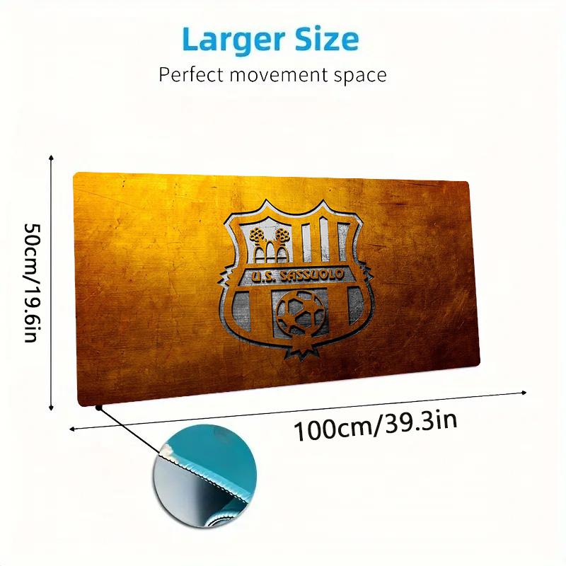 US Sassuolo Color Mouse Pad Large Gaming Table Cushion Non-slip Laptop Tablet Big Mousepad XXL Mat Mini PC Playmat With Lock edge